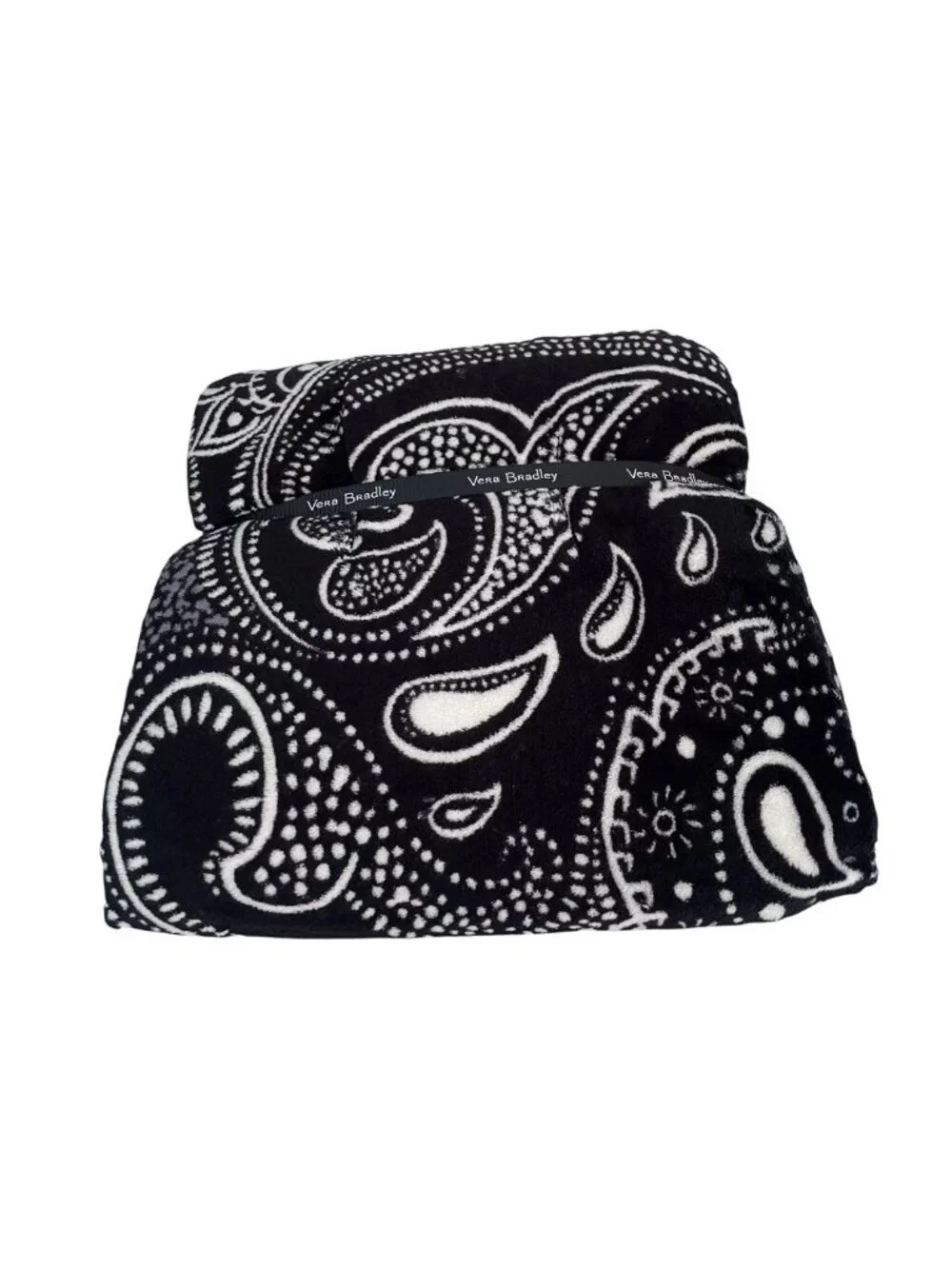 Vera Bradley Stellar Paisley Plush Throw Blanket